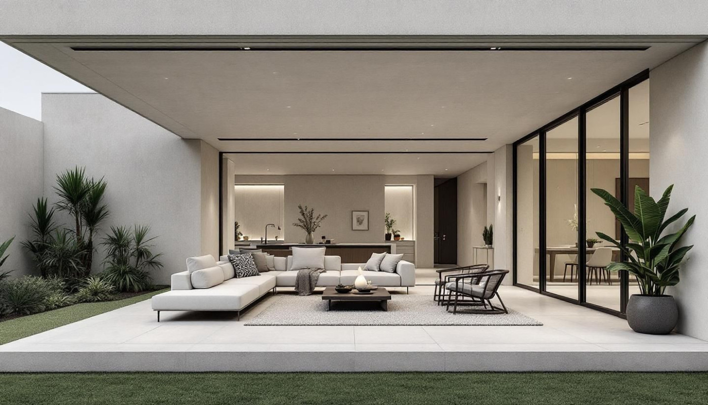 Exploration des avantages d'une terrasse en dalle béton pour votre extérieur