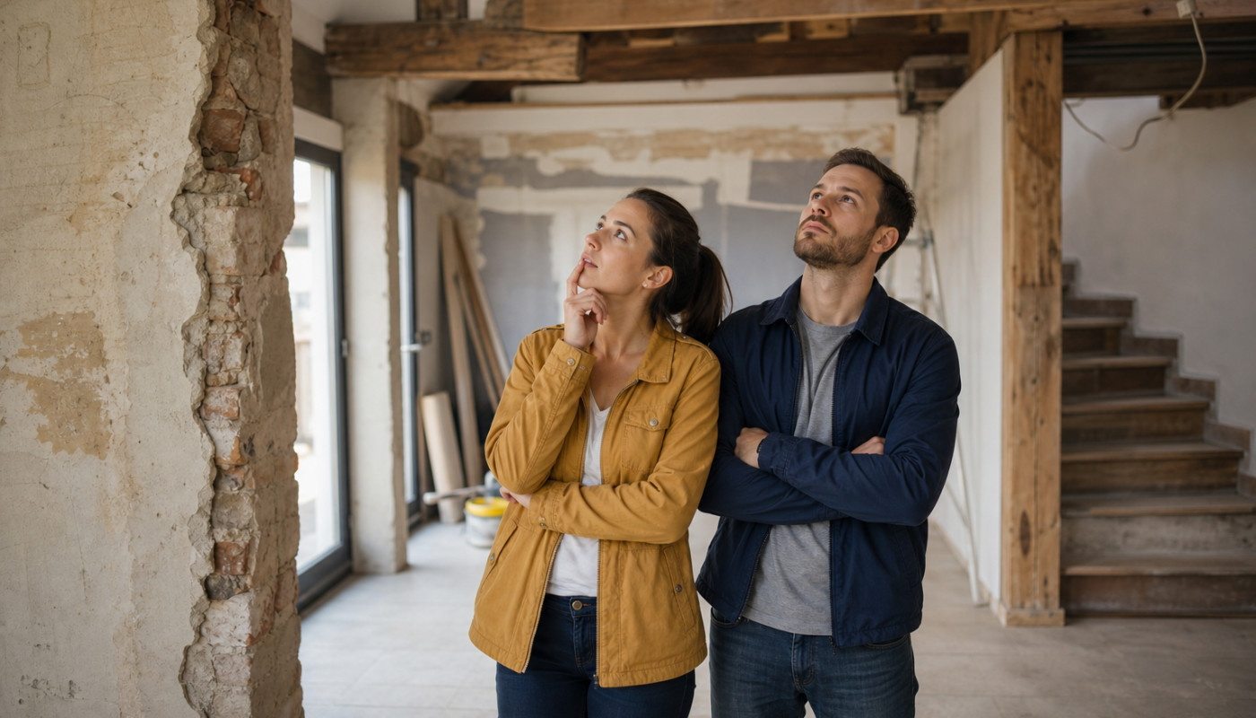 Maison ancienne ou neuve : ce que révèlent les premiers travaux